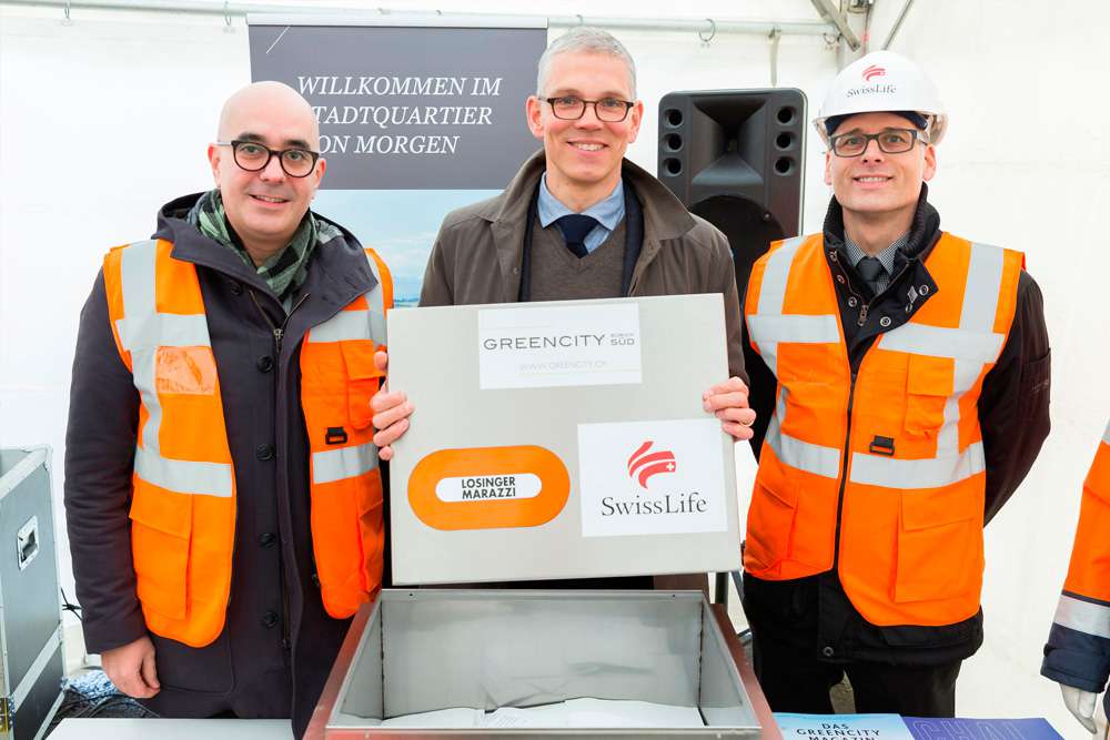 Baustart der 204 Mietwohnungen in Greencity !