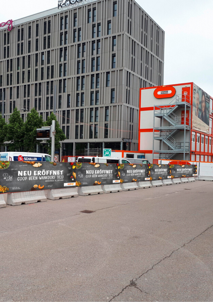 Eine Coop-Filiale öffnet ihre Tore in WankdorfCity