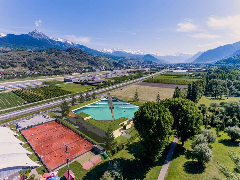 Alaïa Bay in Sion (VS): Das erste Surfbecken der Schweiz nimmt Form an!